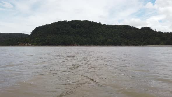 The Beaches at the most southern part of Borneo Island