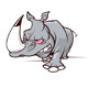 Evil Cartoon Rhino - GraphicRiver Item for Sale