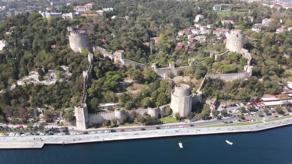 Rumelihisari Also Known As Rumelian Castle From Istanbul Bosphorus