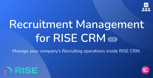 Recruitment Management for RISE CRM