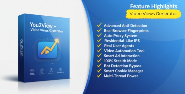 You2View – Automated Video View Generation Bot