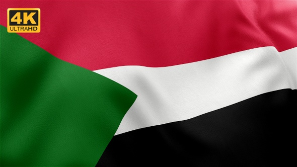 Sudan Flag - 4K