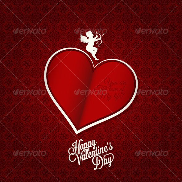 Valentines Day Card Background