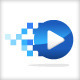 Media Streaming Logo - GraphicRiver Item for Sale