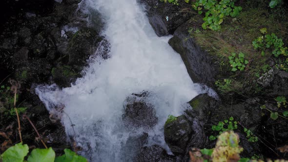 Waterfall from above