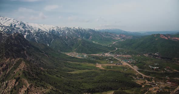 Big Chimgan. Mountains view of the Chimgan valley. Uzbekistan. central Asia 3 of 4