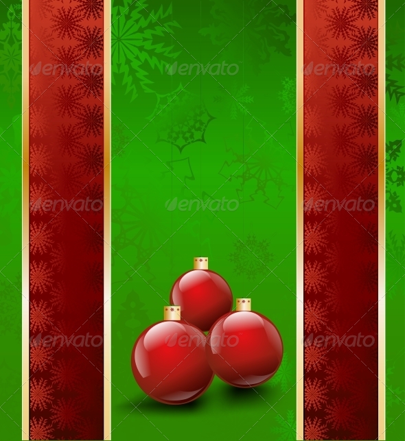 Green Christmas Background