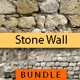 Old Stone Wall Texture Backgrounds Bundle - GraphicRiver Item for Sale
