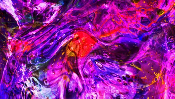 Abstract Background Water Paint Marble Liquid Animation