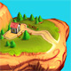 Map Cartoon - 3DOcean Item for Sale