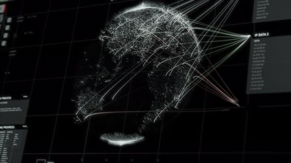 Spying software converting huge amounts of data to find a satellite location alt