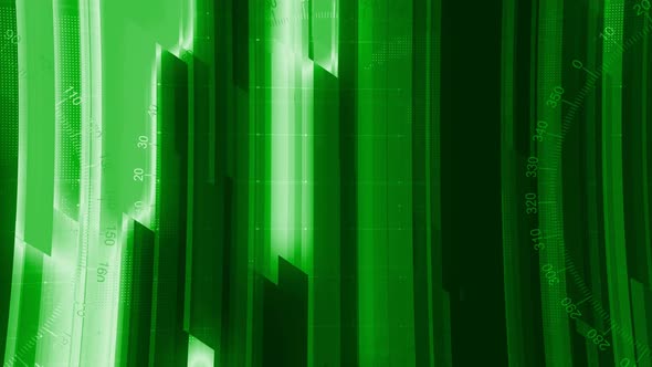 Green Color Technology Motion Background
