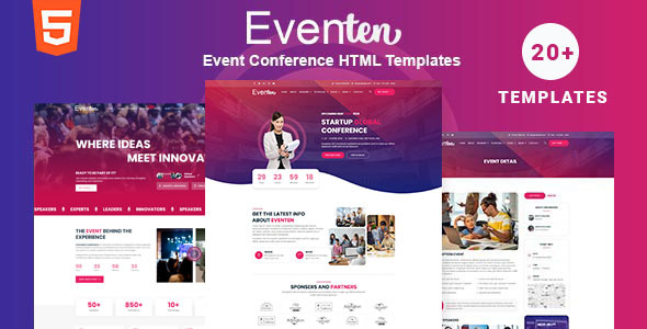 Eventen - Event Conference HTML Templates