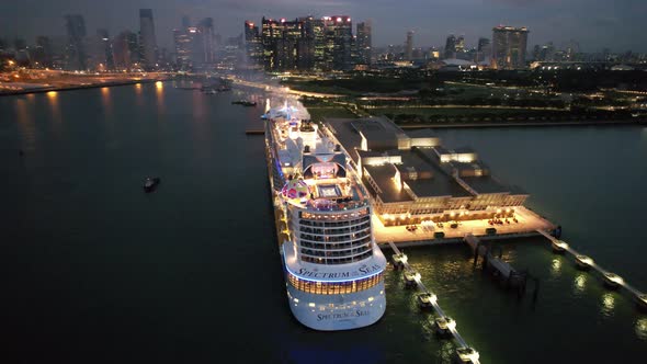 The Marina Bay Cruise Centre Terminal