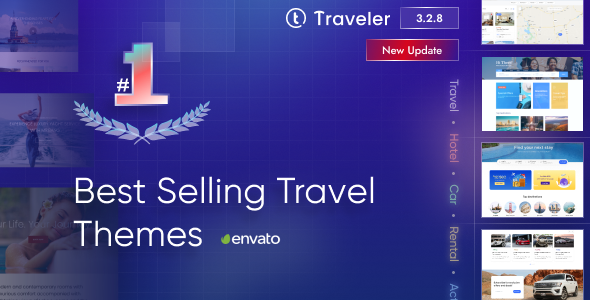 Traveler - Trip Booking WordPress Theme