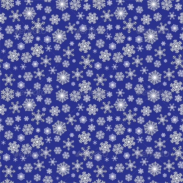 Background with Snowflakes