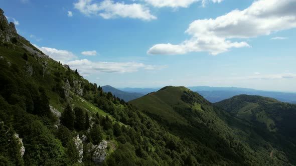 The Krn mountains in Slovenia are part of the Julian Alps in the north-western part of the country,