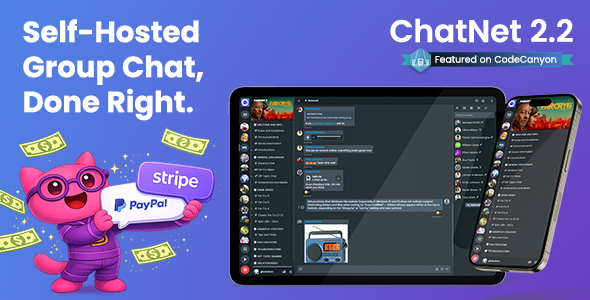 ChatNet - PHP Chat Room & Private Chat Script