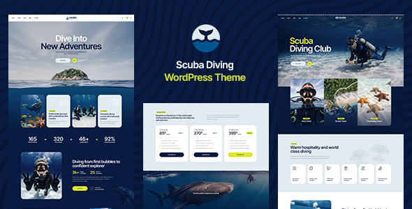 Corales - Scuba Diving Club WordPress Theme