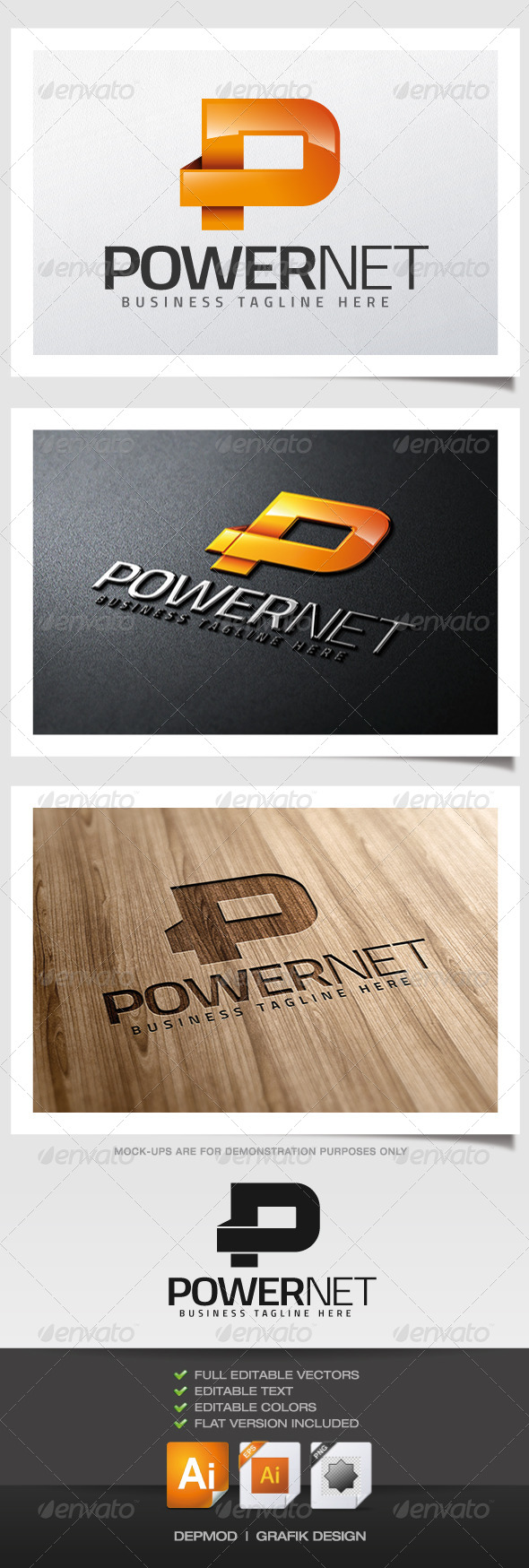 Power Net Logo