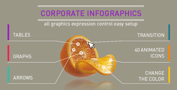 Corporate infographics