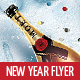 New Year Flyer Template - GraphicRiver Item for Sale