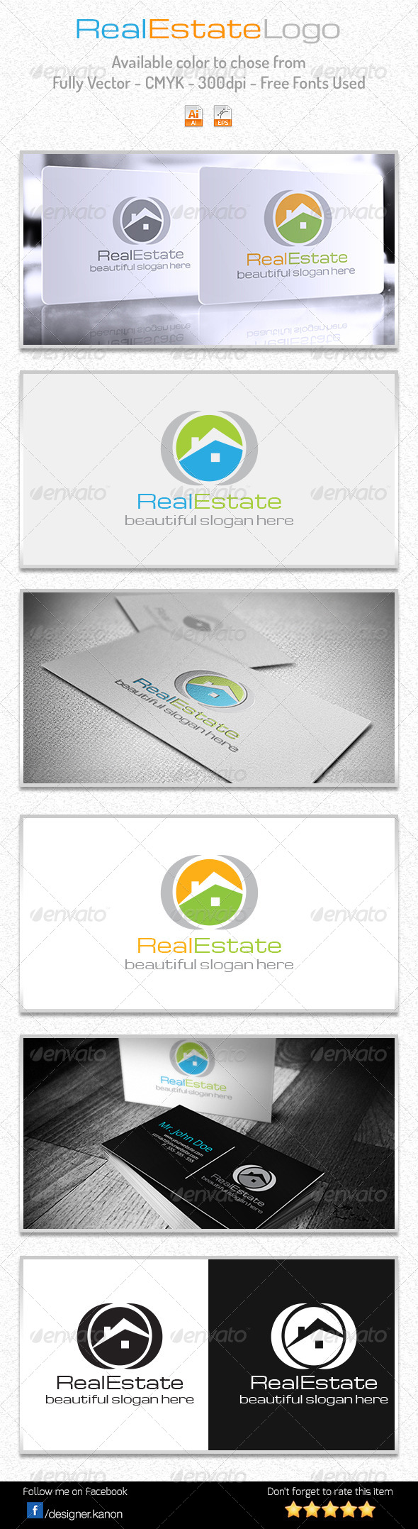 Simple Real Estate Logo