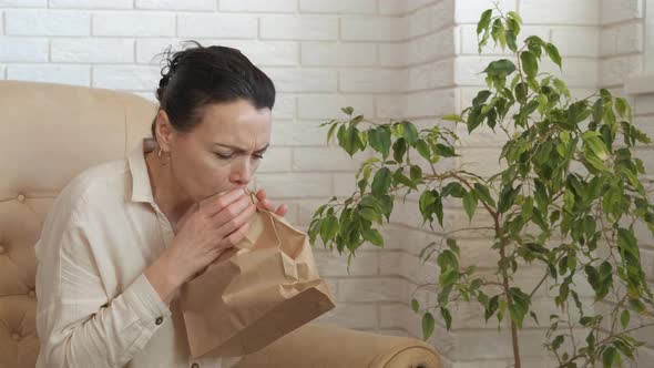 Breathing Using Paper Bag