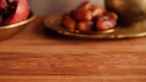 Nuts and Dried Fruits Mix Closeup