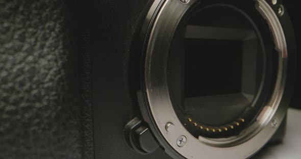 Front Side of a Digital Camera