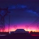 Sidescrolling Synthwave Retrowave Lo-fi Car VJ Loop - VideoHive Item for Sale