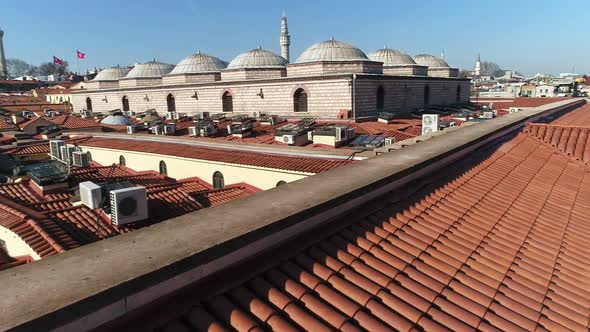 Grand Bazaar Roofs Istanbul Aerial View 14
