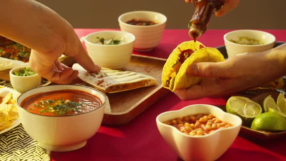 Traditional Mexican Food Tex Mex Cuisine