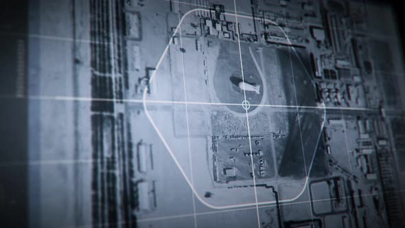 Innovation Tracking Camera Scan By Space Satellite Finds Target Airship alt