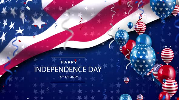 Happy Independence Day Loop Background alt