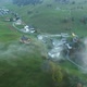 Timelapse aerial video of clouds moving over the village of Stoss, Switzerland (1) - VideoHive Item for Sale