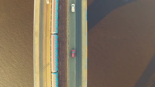 Metro Bridge in Kiev