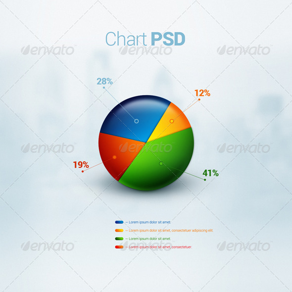 Pie Chart Psd
