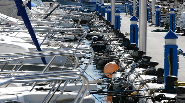 Boats Moored Port alt