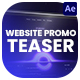 Website Promo Teaser - VideoHive Item for Sale
