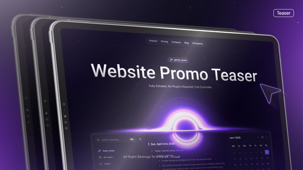 Website Promo Teaser