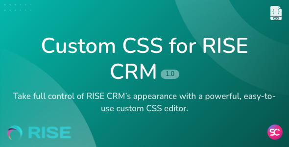 Custom CSS for RISE CRM