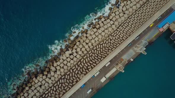 Stone Protection for the Promenade on the Spanish Island of Gran Canaria