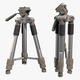 Professional Telescopic Tripod M1 - 3DOcean Item for Sale