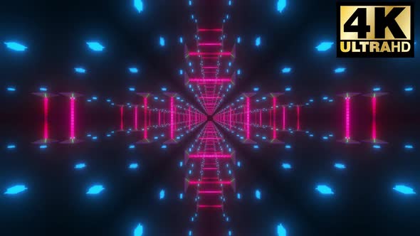 5 Neon Shape Vj Loop Pack