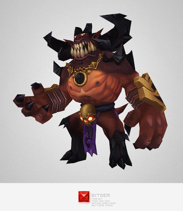 Low Poly Demon Lord