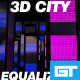 3D City Equalizers 3-Pack HD Animations - VideoHive Item for Sale