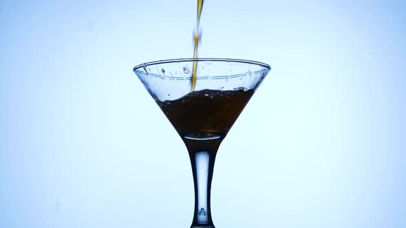 Alcohol Beverage Filling Cocktail Glass