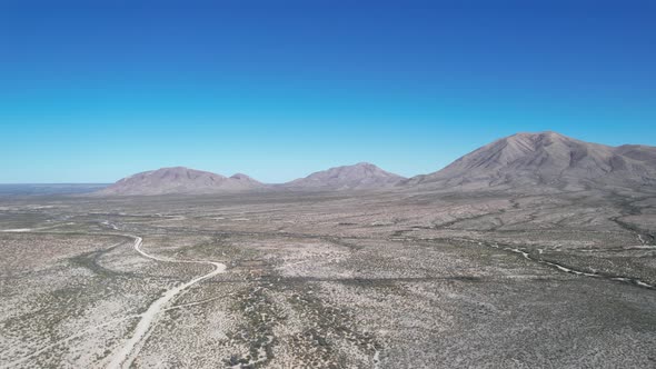 West Texas Landscape - Aerial View