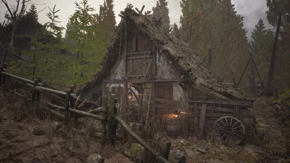 Famous Mountain Village Located in Austrian Alps alt